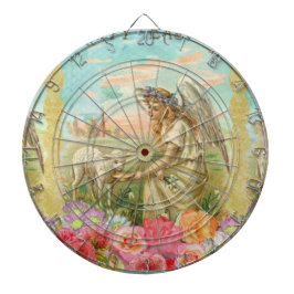 happy easter angel dartbord