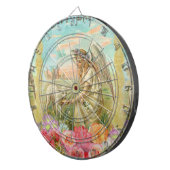 happy easter angel dartbord (Voorkant Rechts)