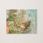 happy easter angel legpuzzel (Horizontaal)