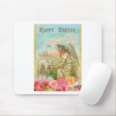 happy easter angel muismat (Met muis)