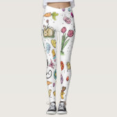 Happy Easter Art Leggings (Voorkant)