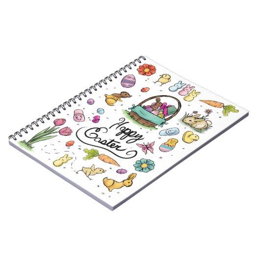 Happy Easter Art Notitieboek (Linkerzijde)