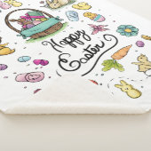 Happy Easter Art Sherpa Deken (3/4)