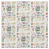 Happy Easter Art Stof (Swatch)