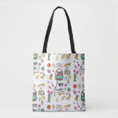 Happy Easter Art Tote Bag (Voorkant)
