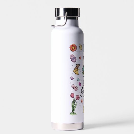 Happy Easter Art Waterfles (Rechts)