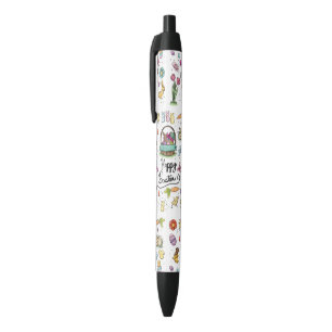 Happy Easter Art Zwarte Inkt Pen
