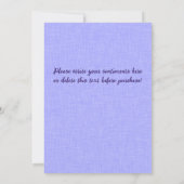 Happy Easter Baby Chick Faux Felt Texture (Achterkant)