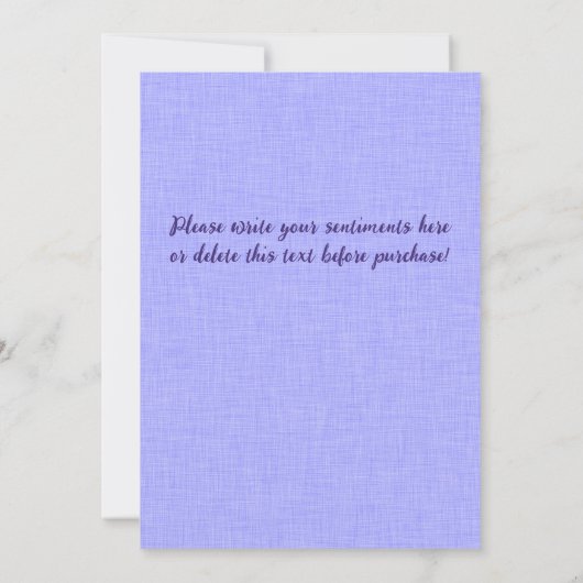 Happy Easter Baby Chick Faux Felt Texture (Achterkant)