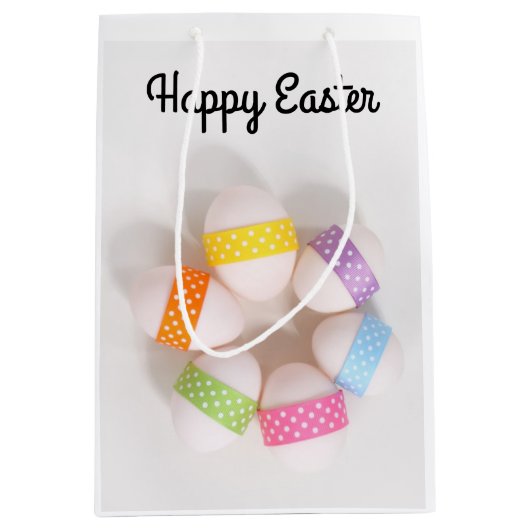 Happy Easter Bag Medium Cadeauzakje (Voorkant)