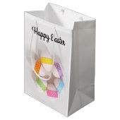Happy Easter Bag Medium Cadeauzakje (Voorkant Gekanteld)