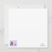 Happy Easter Basset Hound Easter Bunny card (Achterkant)