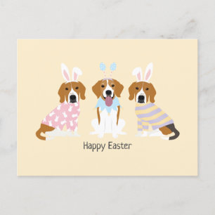 Happy Easter Beagle Honden Briefkaart