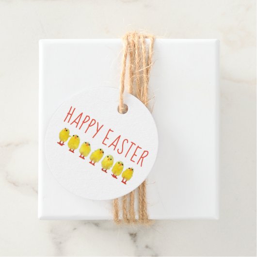 Happy Easter Bedankjes Labels (In situ)