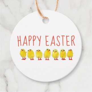 Happy Easter Bedankjes Labels