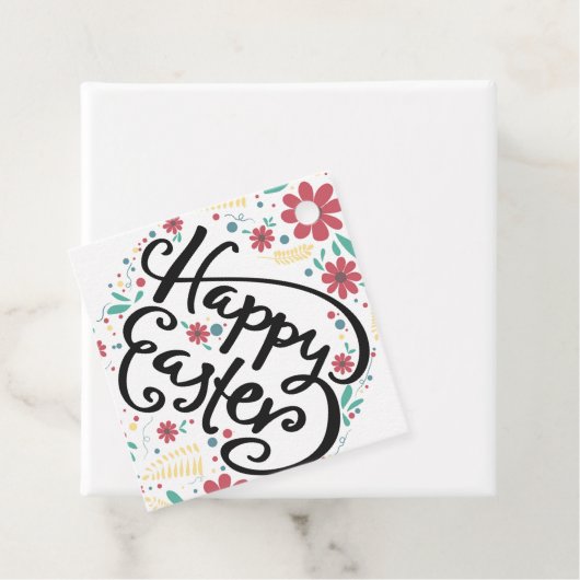 Happy Easter Bedankjes Labels (In situ)