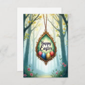 Happy Easter Bedankkaart (Voorkant / Achterkant)