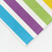 Happy Easter Black Kat Colorful Fleece Deken (Hoek)