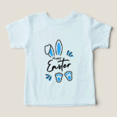 Happy Easter blauw (Design voorkant)