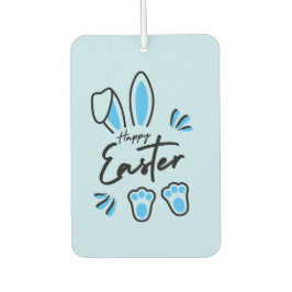 Happy Easter blauw Luchtverfrisser