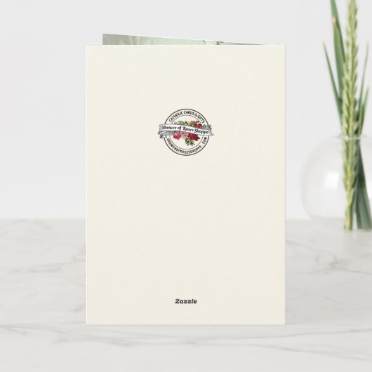 Happy Easter Blessings Prayer Reurrection  Feestdagen Kaart (Achterkant)