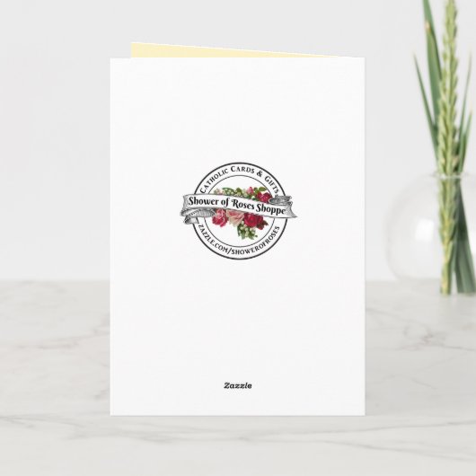 Happy Easter Blessings Prayer Reurrection  Feestdagen Kaart (Achterkant)