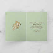 Happy Easter Blessings Prayer Reurrection Feestdagen Kaart (Binnen)