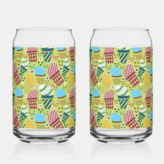Happy Easter Blikvorm Glas (Voorkant)