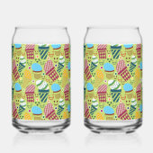 Happy Easter Blikvorm Glas (Achterkant)