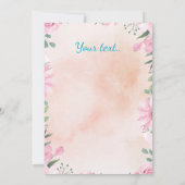 Happy Easter - blue egg with photo option Kaart (Achterkant)