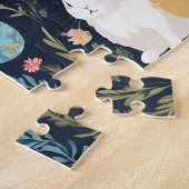 Happy Easter Boho Bunny Collectie Legpuzzel (Zijkant)