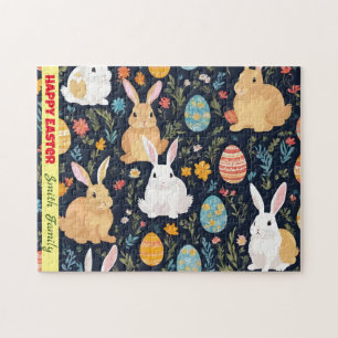 Happy Easter Boho Bunny Collectie Legpuzzel