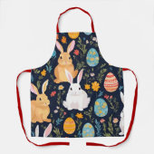Happy Easter Boho Bunny Collectie Schort (Voorkant)