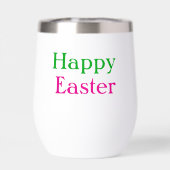 Happy easter boho groen roze kinder naam toevoegen (Achterkant)