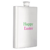 Happy easter boho groen roze kinder naam toevoegen flacon (Rechts)