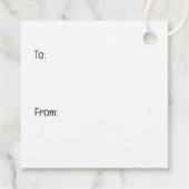 Happy Easter Boston Terrier Dogs Bedankjes Labels (Achterkant)