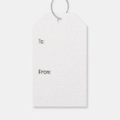 Happy Easter Boston Terrier Dogs Cadeaulabel (Achterkant)