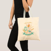 Happy Easter Bouquet Paasbunny en eitjes Tote Bag (Voorkant (product))