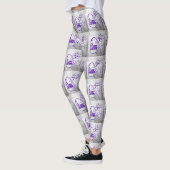 Happy Easter Brick-muur Leggings (Links)