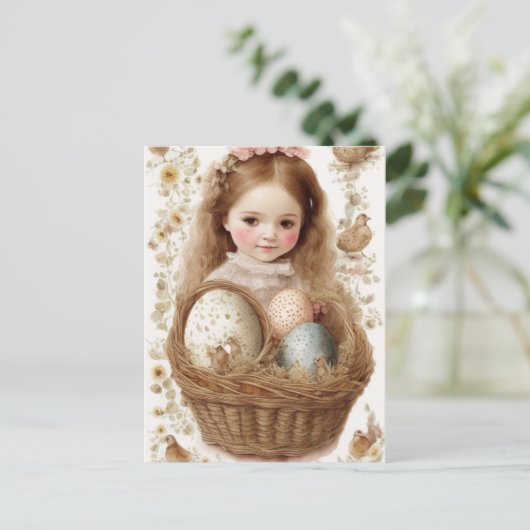 Happy Easter Briefkaart (Staand voorkant)