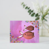 happy easter briefkaart (Staand voorkant)