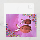 happy easter briefkaart (Voorkant / Achterkant)