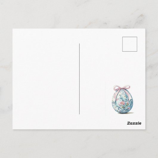 Happy Easter Briefkaart (Achterkant)