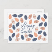 Happy Easter Briefkaart (Voorkant / Achterkant)