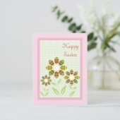 Happy Easter Briefkaart (Staand voorkant)