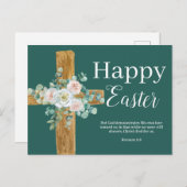 Happy Easter Briefkaart (Voorkant / Achterkant)