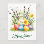 Happy Easter Briefkaart (Voorkant)