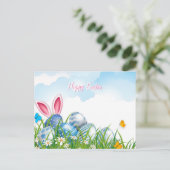 Happy Easter Briefkaart (Staand voorkant)