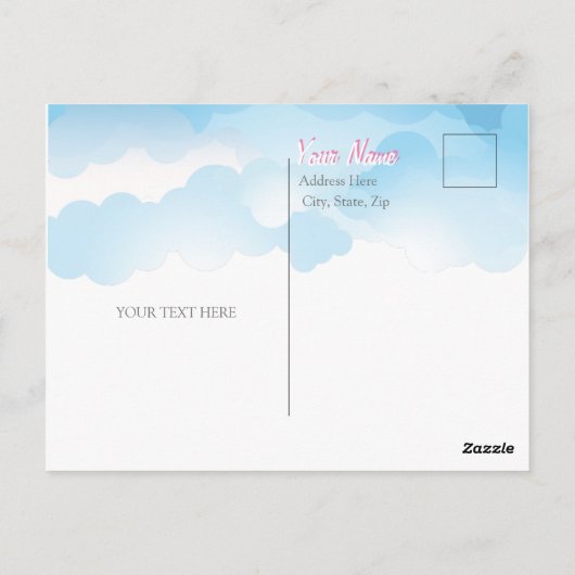 Happy Easter Briefkaart (Achterkant)