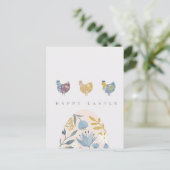 Happy Easter Briefkaart (Staand voorkant)